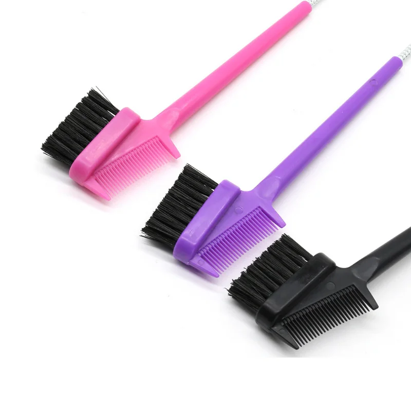3 щетки для управления краями Волшебная Коллекция двухсторонняя Расческа краев