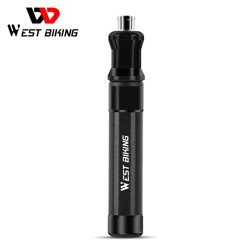 

WEST BIKING Mini Bicycle Pump Portable Bike Air Pump MTB Mountain Road Cycling Tire Inflator Schrader Presta Valve Alloy Pump