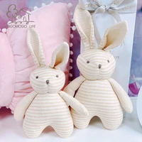 luxury handmade 20cm lorraine bunny soft toys high quality stuffed rabbit plush dolls gift