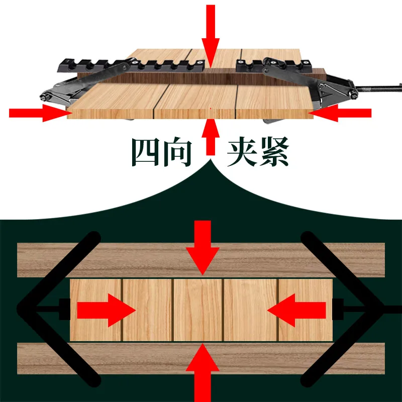 Набор 4-ходовых зажимов для столярных работ ширина по индивидуальному заказу