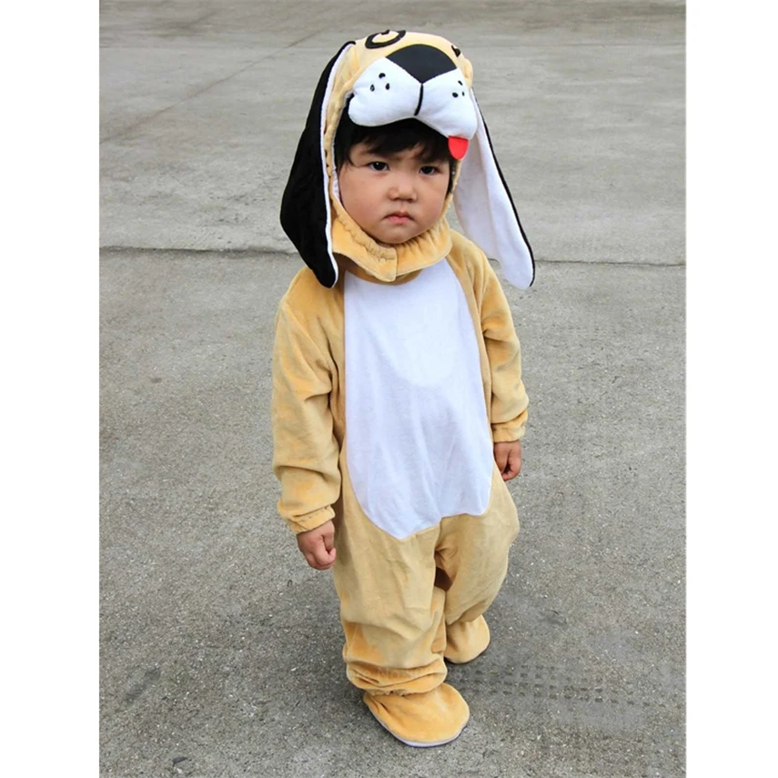 Комбинезоны для новорожденных малышей хлопковая одежда сна с животными