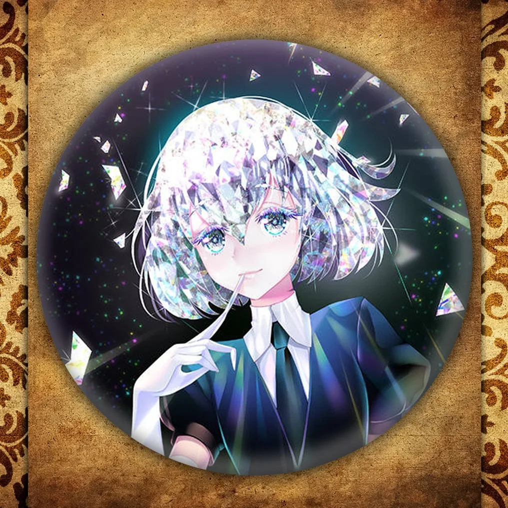 Японское аниме Houseki no Kuni бейдж с дисплеем модная мультяшная люстрая фигурка