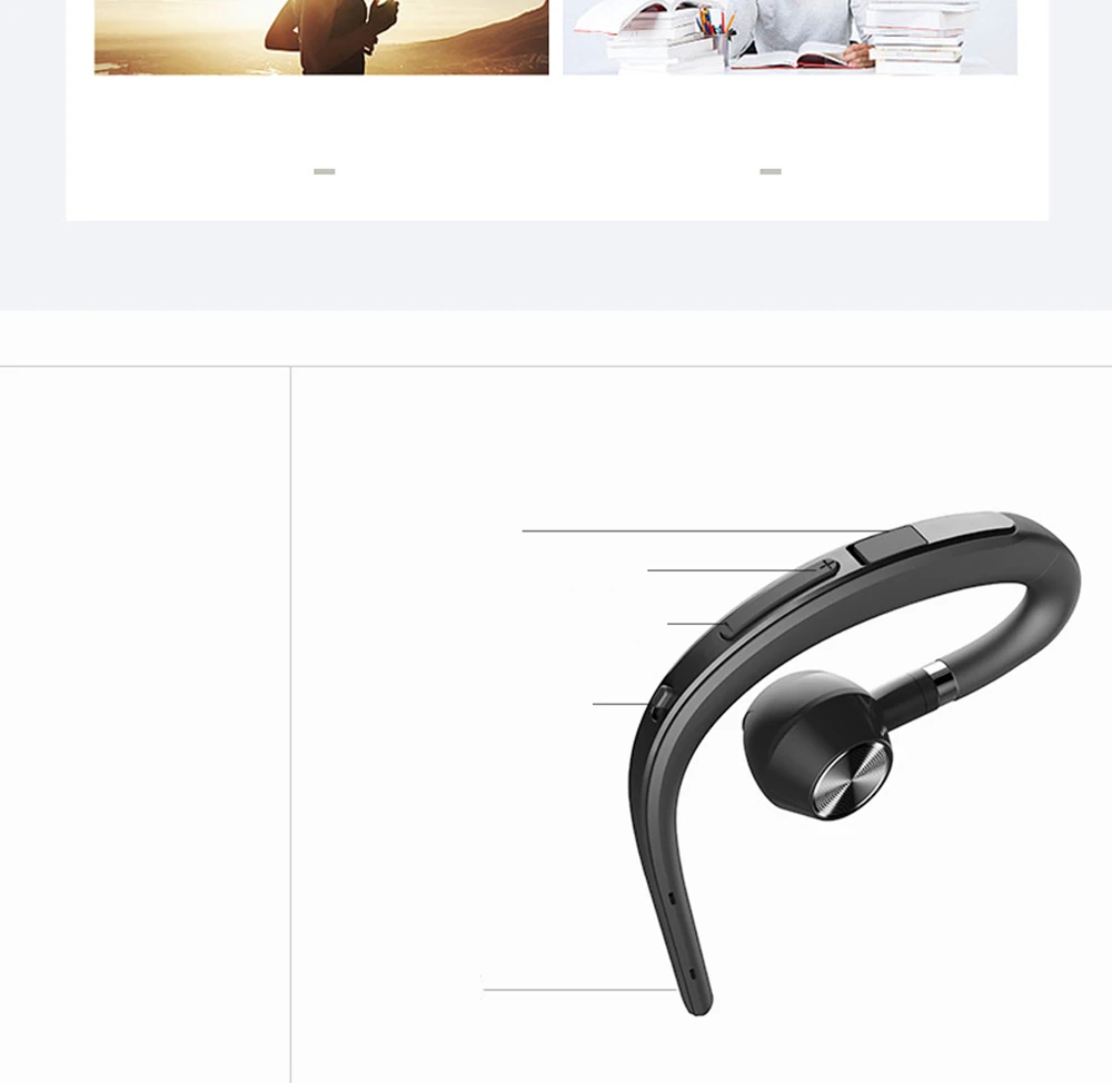 QH26 бизнес bluetooth наушники air беспроводные наушники одно ухо канал Спорт bluetooth наушники гарнитура с микрофоном
