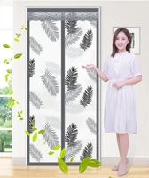 air conditioning curtain summer wind proof thermal insulation magnetic curtain winter wind proof and warm partition curtain