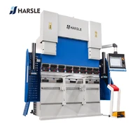 harsle 63t1500 cnc da66t hydraulic bending machine with 8 axis