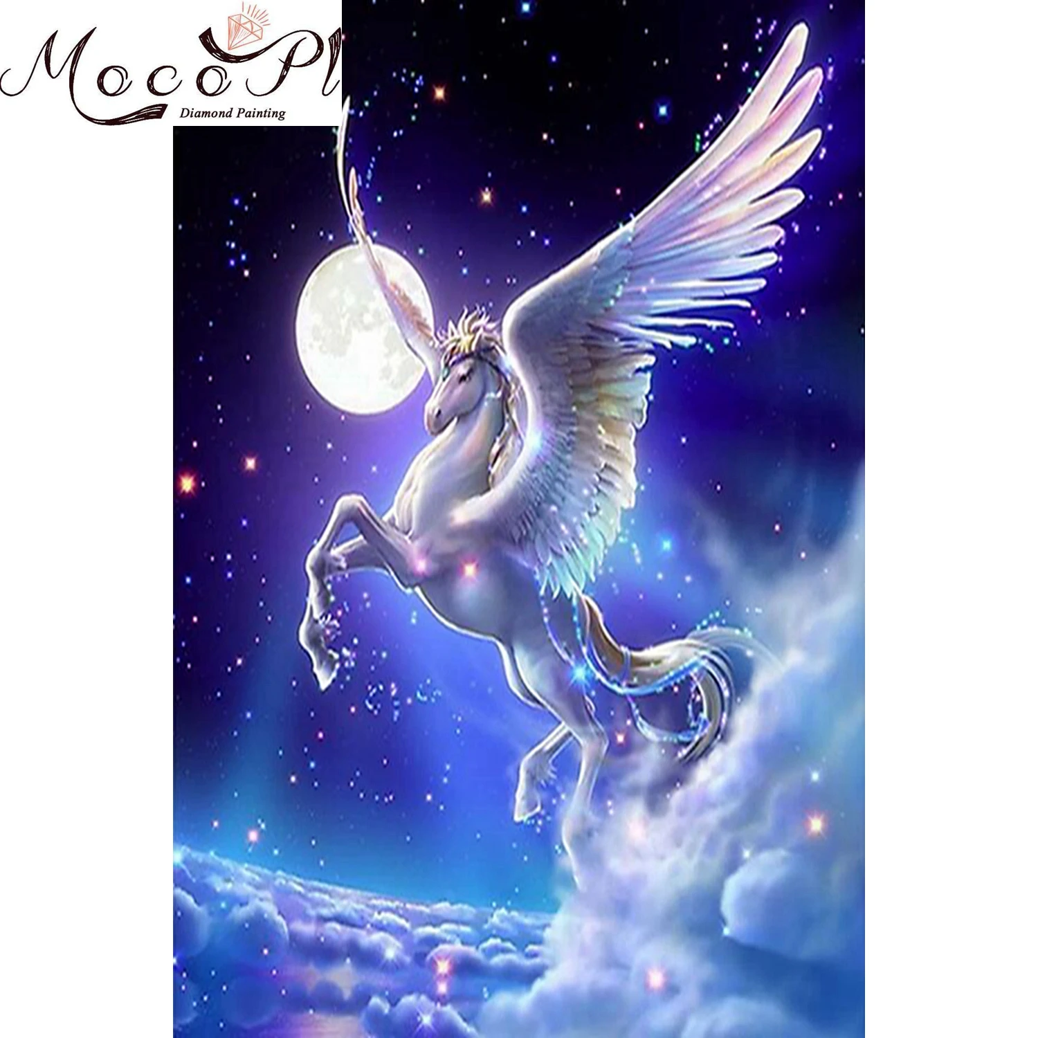 Алмазная живопись с животными лошадь полная вышивка круглая/квадратная картина