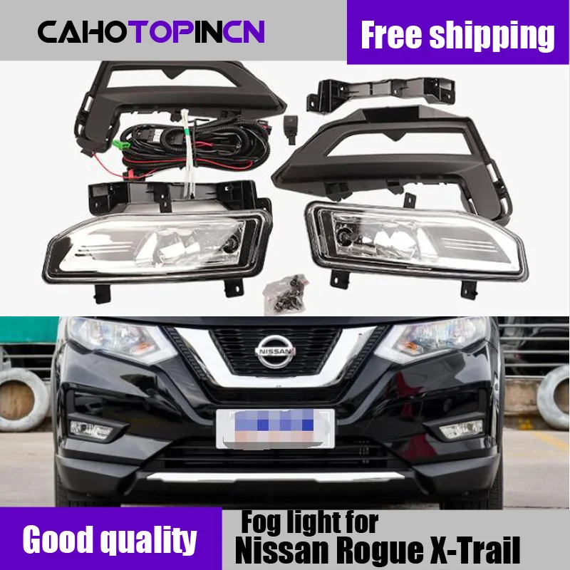 Передние противотуманные фары s для Nissan Rogue X Trail 2017 2018 2019 дальнего света с