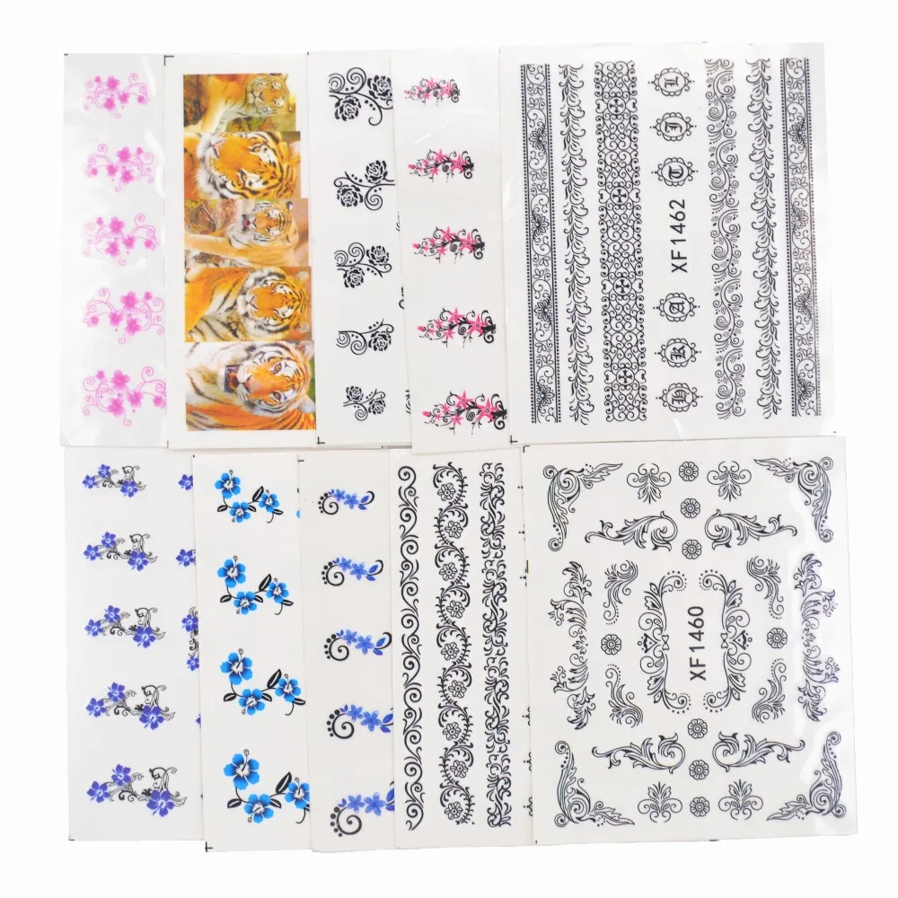 50 листов в разных стилях с водяным знаком горлышко форме цветами кошкой и т. д.