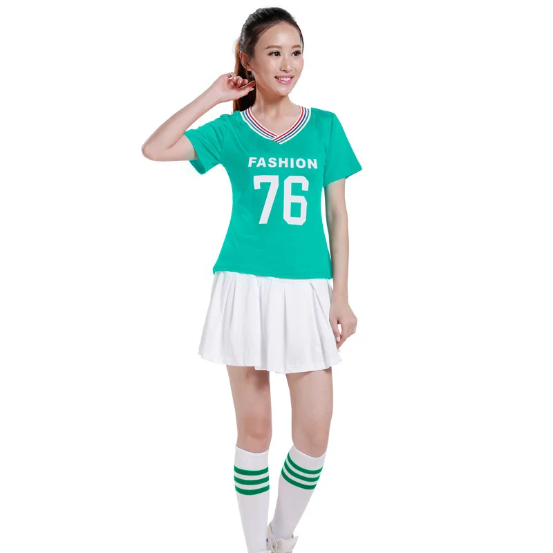 Тренировочный костюм для чарлидеров Arobic Cheer Leader женские тренировочные костюмы
