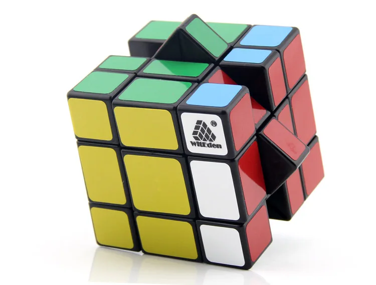 

WitEden Oskar Mixup 3x3x4 Magic Cube Black Strange Shaped Super Speed Autism Learning Toy