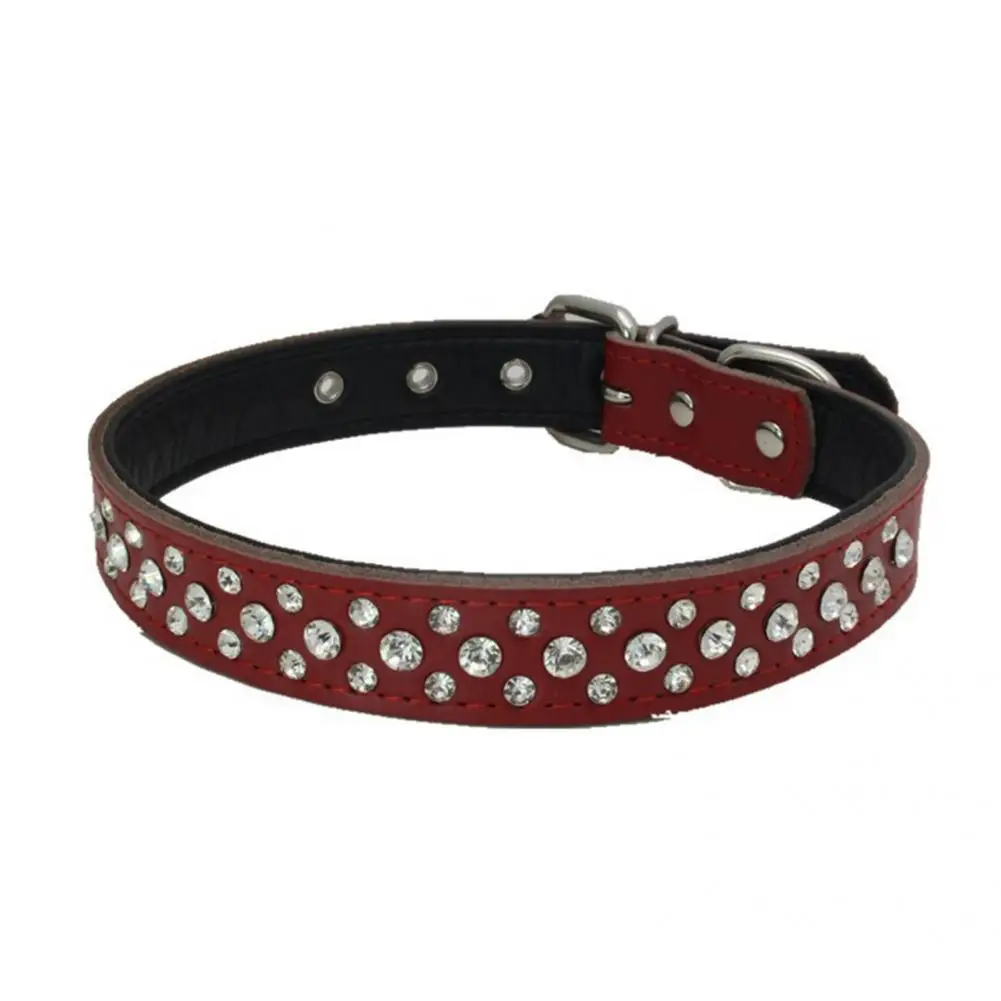 Ошейник из воловьей кожи для домашних животных ожерелье собаки щенка ошейник