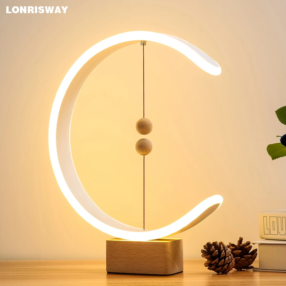 Heng balance lamp креативный подарок магнитный светодиодный светильник домашний