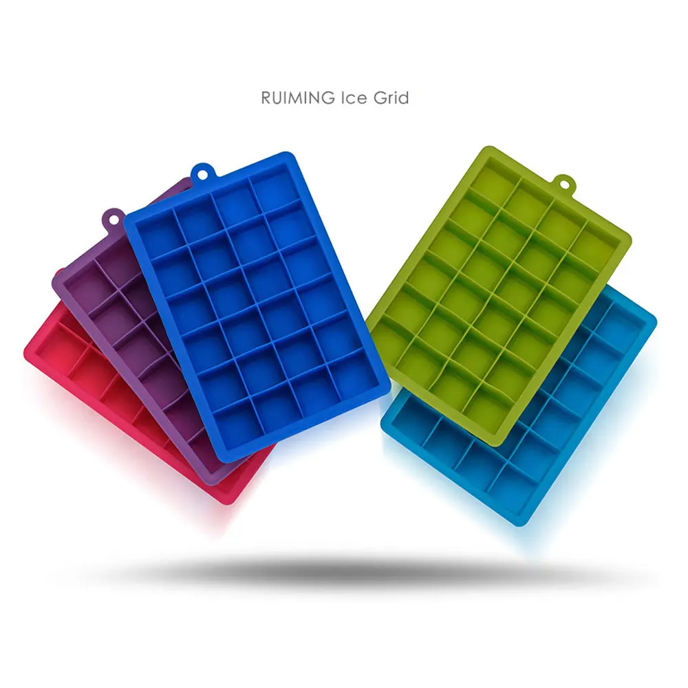 Подносы для кубиков льда 24 силиконовые формы виски сока спортивных