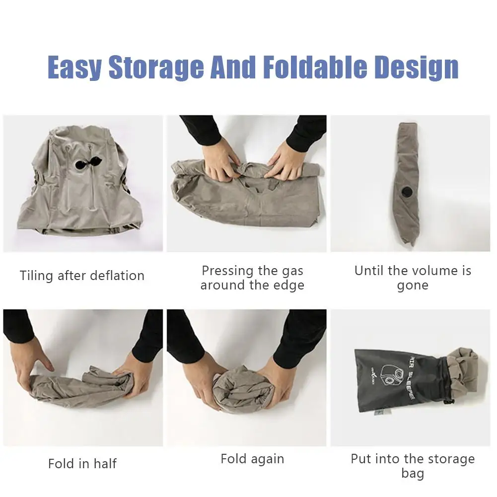 Надувная подушка для путешествий самолета инструмент сна уличная офисная обеда