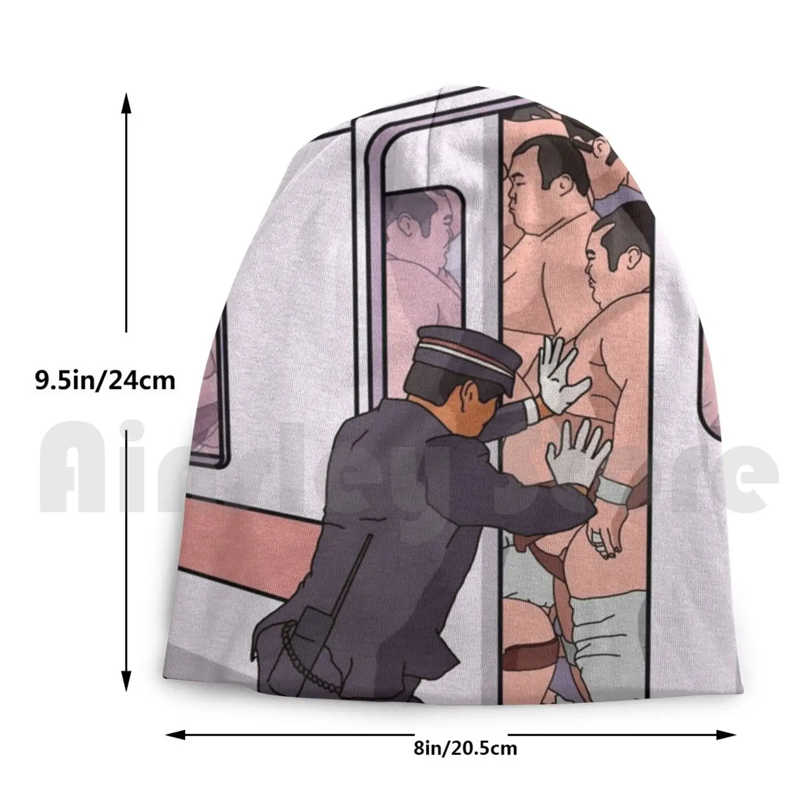 

Sumo Wrestlers In Tokyo Beanies Knit Hat Hip Hop Sumo Wrestler Tokyo Japan Metro Jr