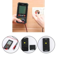 portable multimeter auto range black easy to operate professional universal meter multimeter for resistance test
