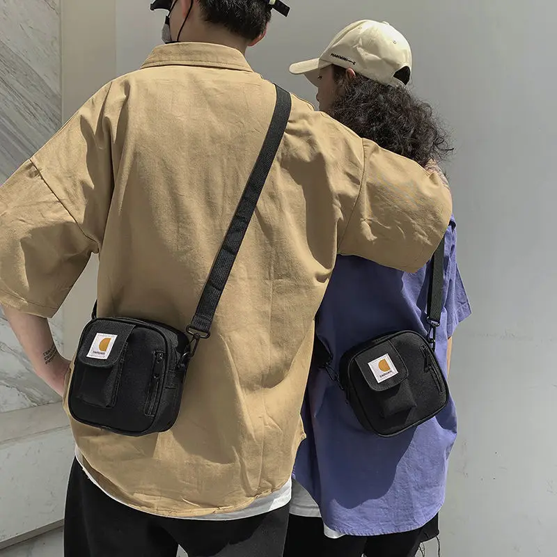 New Crossbody Bags Men Oxford Leisure Simple Small Detachable Strap All-match Hip-hop High Street Unisex Safaris Style |