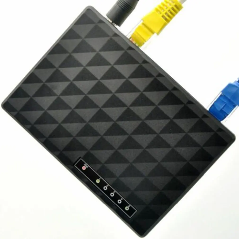 RJ45 мини 5-портовый Быстрый Ethernet сеть Черный Переключатель концентратор для настольного ПК гигабитный коммутатор 5-плата с портами Ethernet