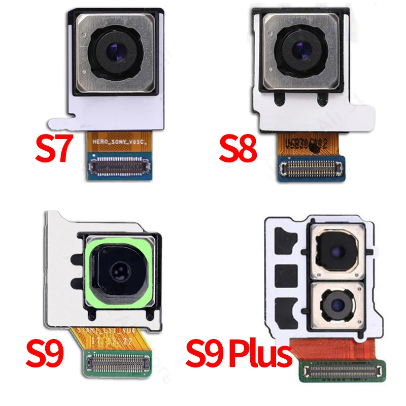 

For Samsung Galaxy S8 S9 Plus G960F G965F G950f G955f Original Main Rear Back Camera Flex Cable Phone Repair Parts
