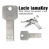 lacie key usb flash drive 4gb 8gb 16gb 32gb 64gb metal pen drive 128gb 256gb memory stick waterproof pendrive u stick