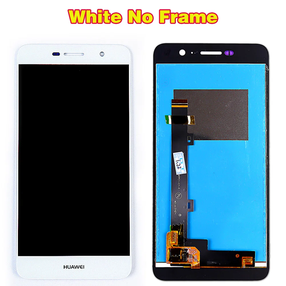 White without Frame Huawei 5,0 дюймов ЖК-дисплей для huawei honor 4c pro TIT-L01 сенсорный экран дигитайзер Сенсорное стекло в сборе с рамкой бесплатные инструменты - Цвет: White without Frame
