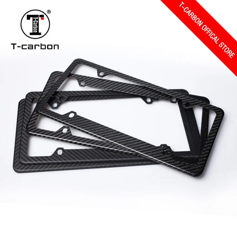 T carbon USA Защитная стойка для рамки номерного знака|Номерной знак| |