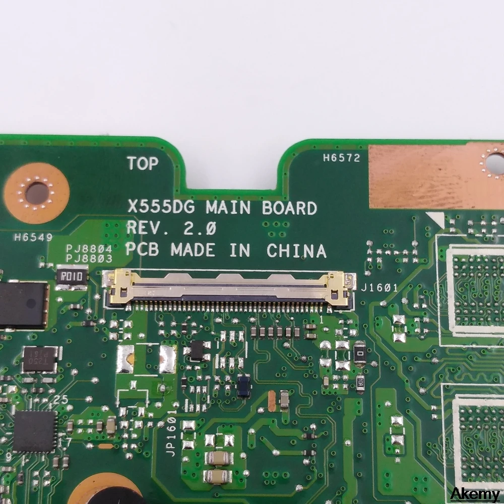 

X555YA laptop motherboard For Asus X555DG X555DA X555YA X555Y X555Yi mainboard motherboard test 100% ok 4GB RAM A6-7310U 4 cores