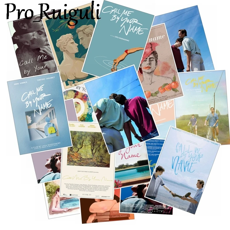 25 шт. Call me на Ваше имя аниме наклейки Пастер мультипликационных персонажей