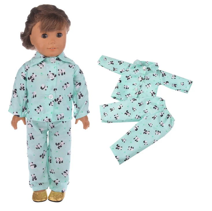 18 дюймовая кукольная Пижама модная одежда для моего маленького ребенка