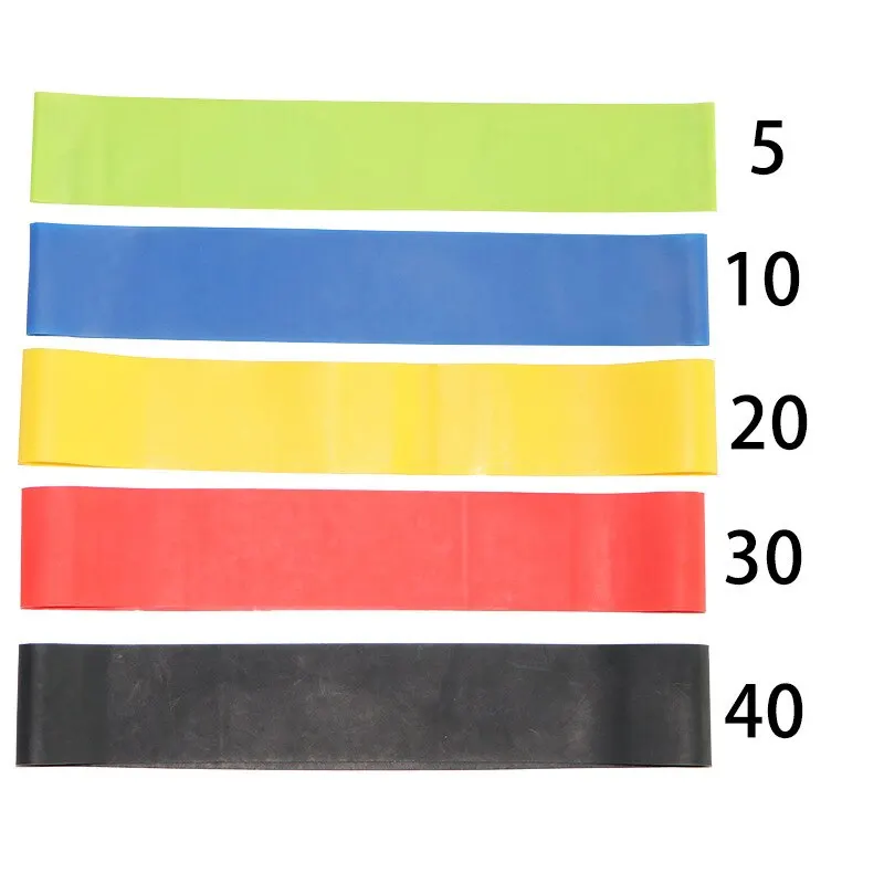 

Yoga Resistance Rubber Bands Fitness Elastic Bands 0.3mm-1.1mm Training Fitness Gum Pilates Sport Crossfit Workout Equipment