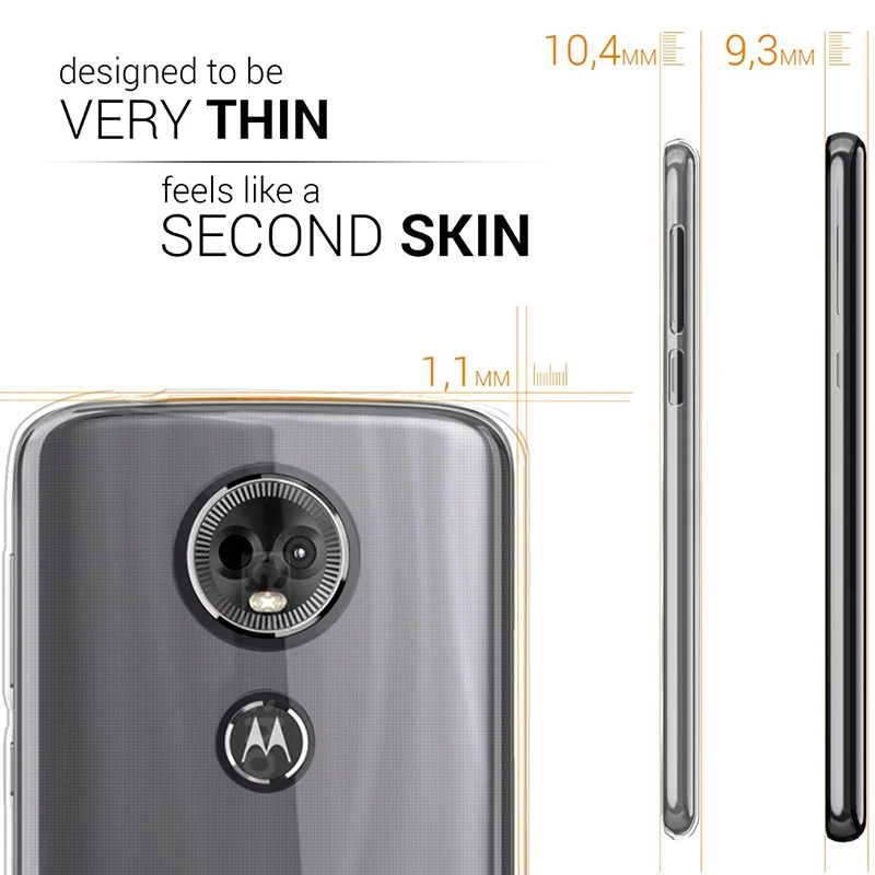 clear soft tpu phone case for motorola moto e5 plus e5 play usa european version back cover motoe5 e5plus e5play transparent bag free global shipping