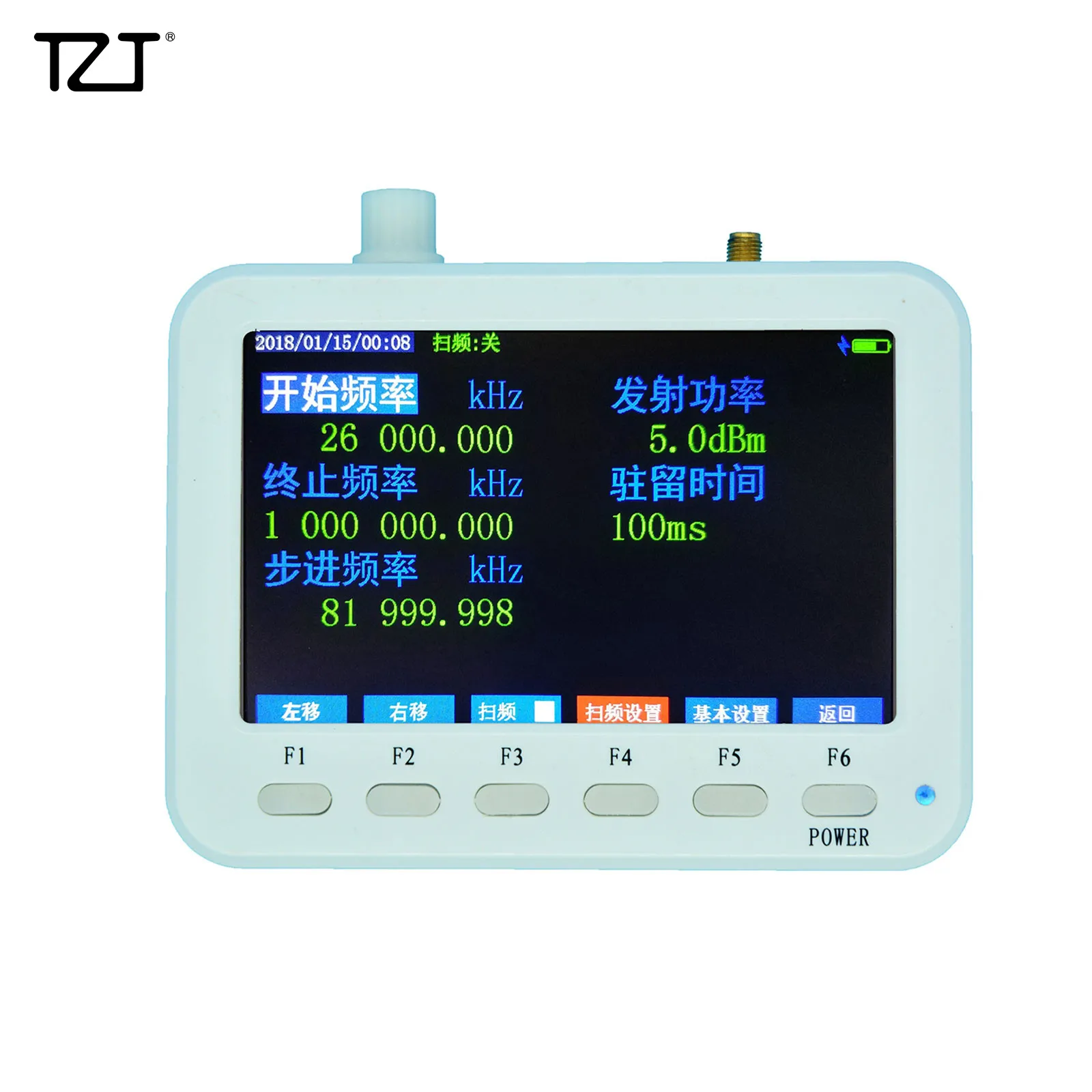 TZT 25 МГц 3 ГГц портативный радиочастотный генератор сигналов ручной прецизионный