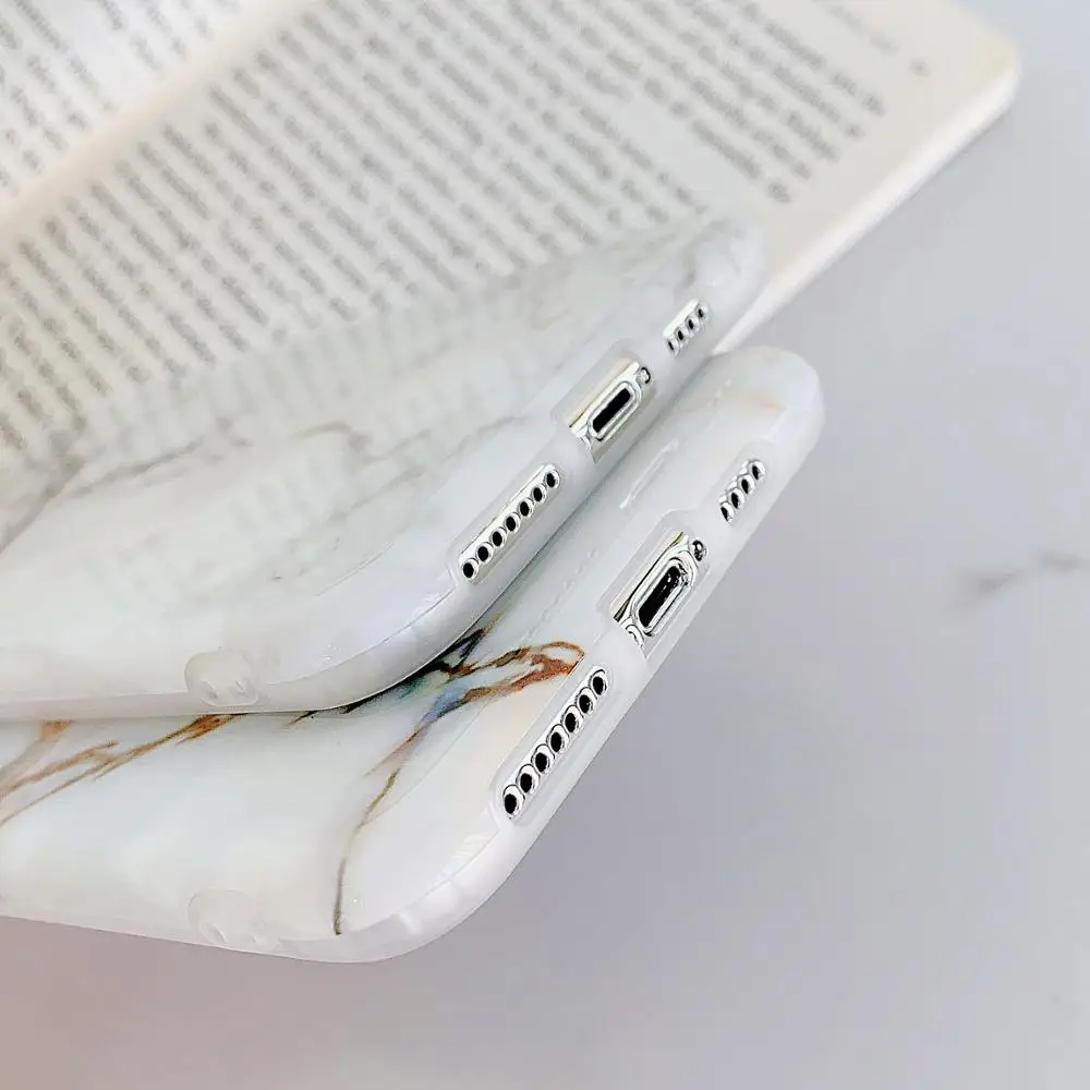 Чехол LACK для iphone 11 11Pro Max цветные мраморные гранитные Чехлы X XR XS 7 8 6 6S Plus Гладкий