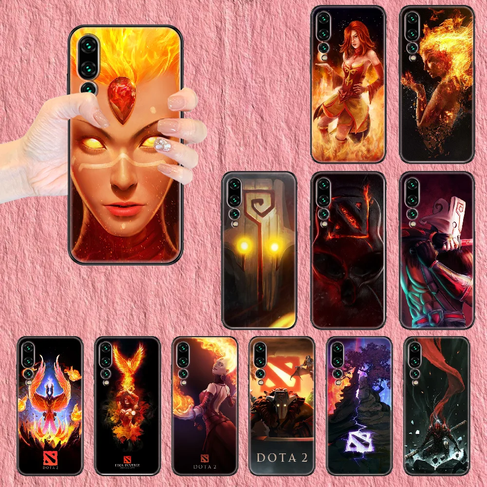 Чехол для телефона Dota 2 Game Huawei P Mate P10 P20 P30 P40 10 20 Smart Z Pro Lite 2019 модные чехлы из ТПУ