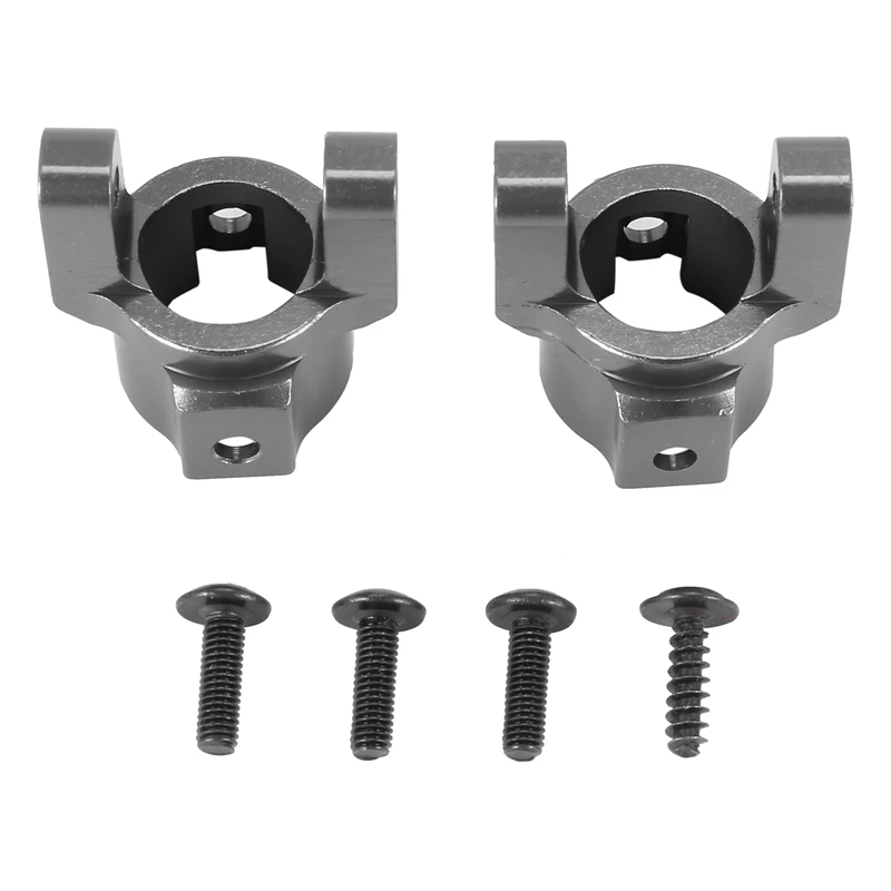 

2PCS for RGT 86100 Model Car Steering C Block Aluminum P860011 Front Axle Wheel Hub Carrier for 1:10 RC Cars Upgrade Accessories