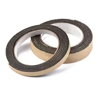 Прочная клейкая лента, черная губчатая поролоновая лента, защита от столкновений, Односторонняя самоклеящаяся уплотнительная лента, товары для дома, кухни, ванной