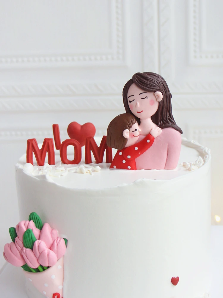 День матери экспресс доставка и красивыми цветами Торт фигурки жениха невесты