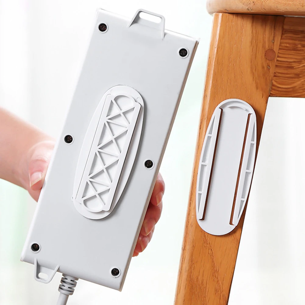 

Row and Plug Fixer Household Storage Wall Socket Hanging Easy to Separate Wild Application