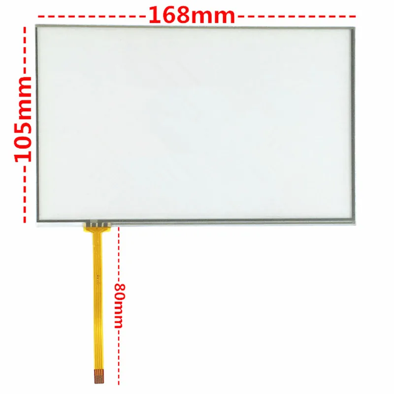 KDT 2580 Новый 7 1 дюймовый 4 проводной промышленный резистивный сенсорный экран