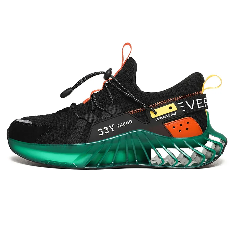 

Ins Spring Men Dad Sneakers Casual Shoes Flying Weave Chunky Sneakers Outdoor Walking Shoes Tenis Basket Zapatillas Hombre