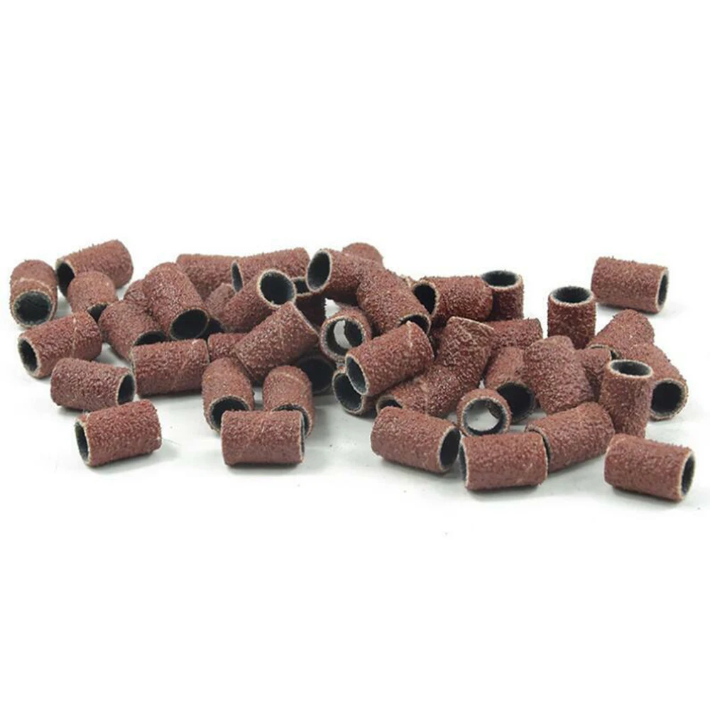 

100pcs 1/4inch 80 Grit Sanding Circl100pcs 1/4inch 80 Grit Sanding Circle Drum Sleeve Drum Sleeves Sander With 2pcs Mandrels Set