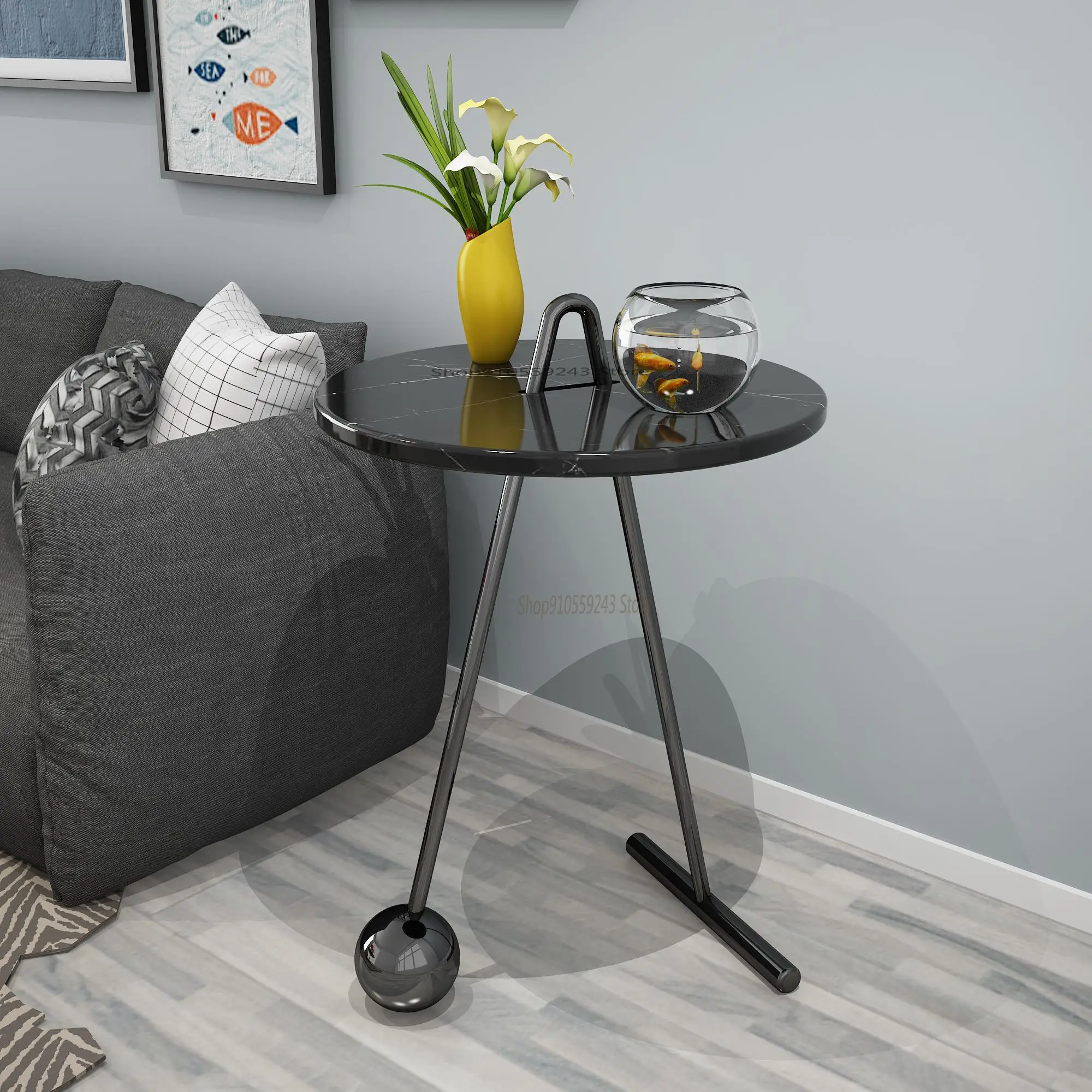 Скандинавский мраморный диван для гостиной с несколькими углами современный