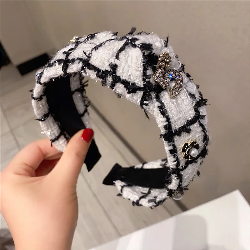 

Bow Pearl Headbands For Women Hair Accessories For Girls Hairbands Head Wrap Hair Band