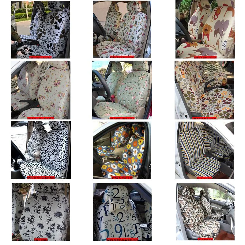

car seat cover fabric custom proper fit front rear 5seater female same structure with original interior protector accessories