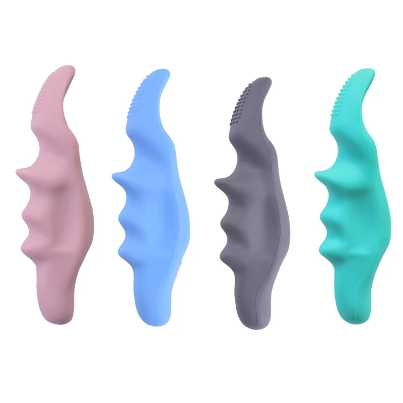 

1 PC Silicone Thumb Massager Device Thumb Saver Massager Physiotherapy Small Tools Full Body Muscle Relaxation Fascia Massage