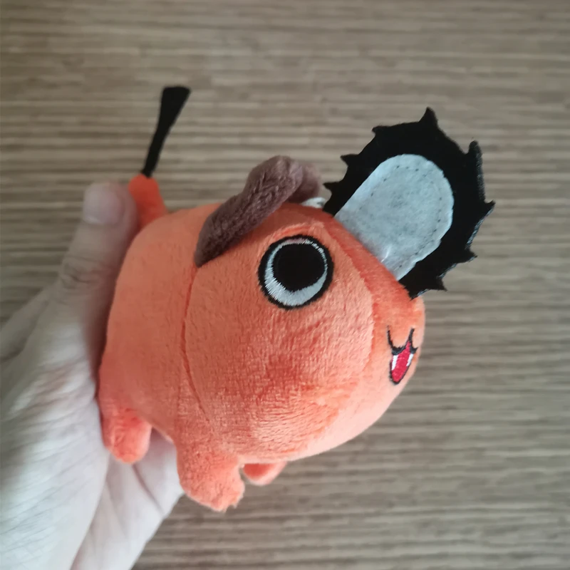Anime Chainsaw Man Pochita Cosplay Cute Plush Doll Key Chain Stuffed Pendant Toy 10cm Keychains