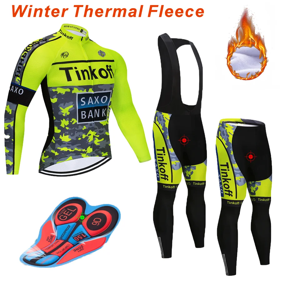 SPTGRVO LairschDan 2019 mavic зимние теплые флисовые велосипедные нагрудники шорты