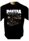 Черная Мужская футболка с короткими рукавами Pantera Cowboys из Hello, рок-группа, футболка с принтом, 016938
