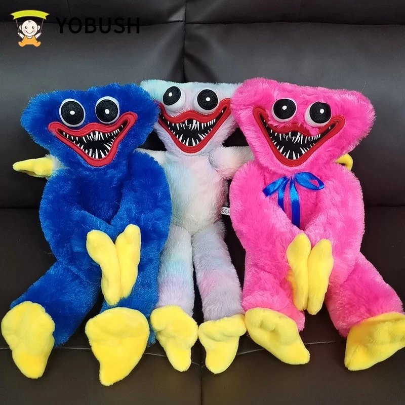 Большая Huggy Wuggy плюшевая игрушка набор Мак игра Гаага ваджи игрушки Kissy Missy мягкая