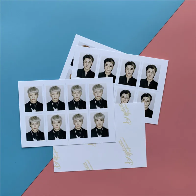 ATEEZ ZERO: FEVER Part.1 однодюймовые фотографии открытка для документов фото коллекция